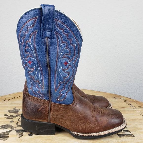 ariat quickdraw brown oiled rowdy